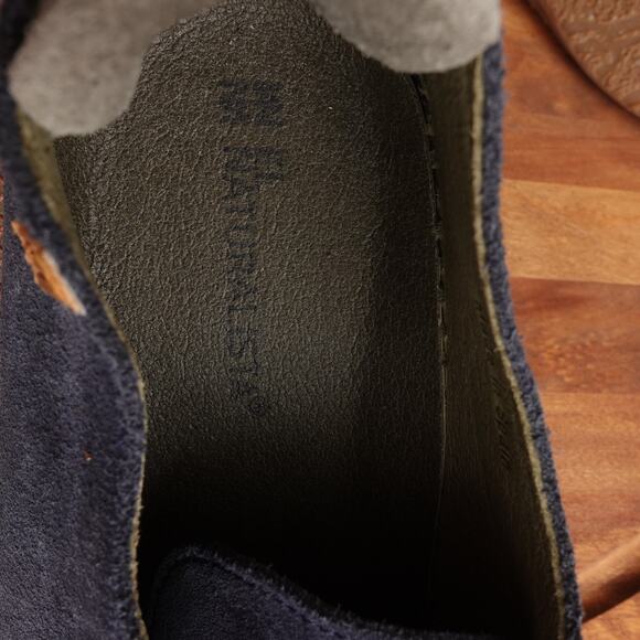 El Naturalista Shoes Unisex SZ SZ EU 41 M7.5 W10 Blue Suede Comfort Minimalist - Picture 14 of 16
